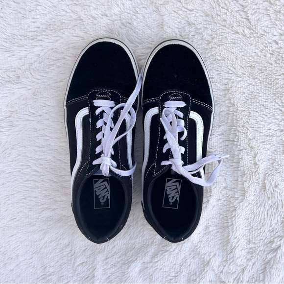 Vans Old Skool black shoes-4.5Y - Picture 3 of 6